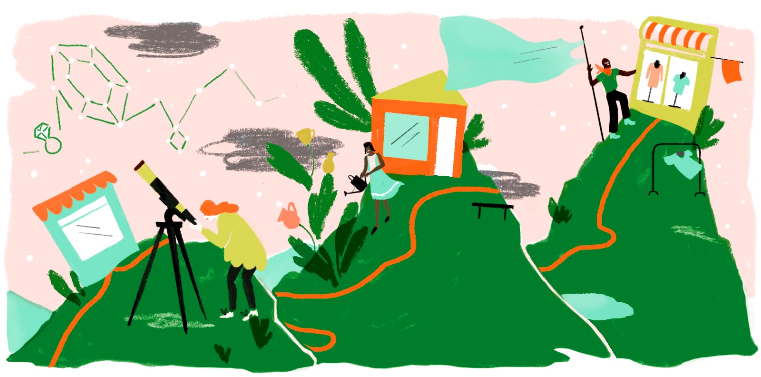 Illustration for Next Steps, Together – Etsy